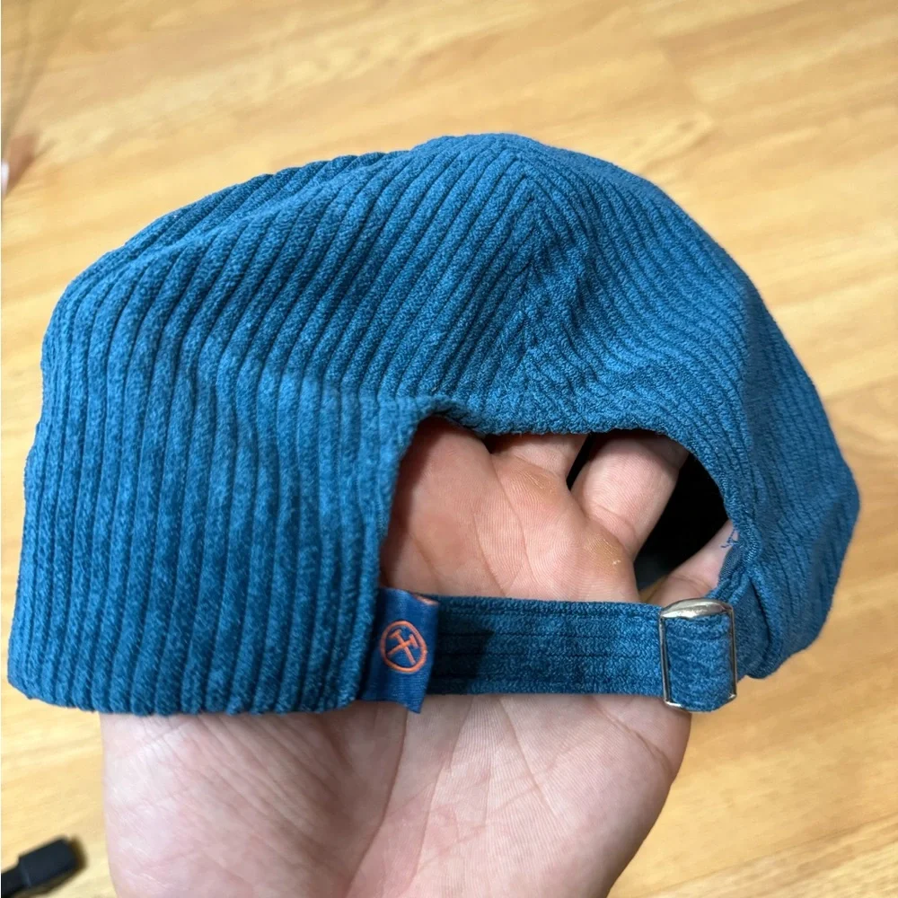 Blue Corduroy Hat - Picture 3 of 4